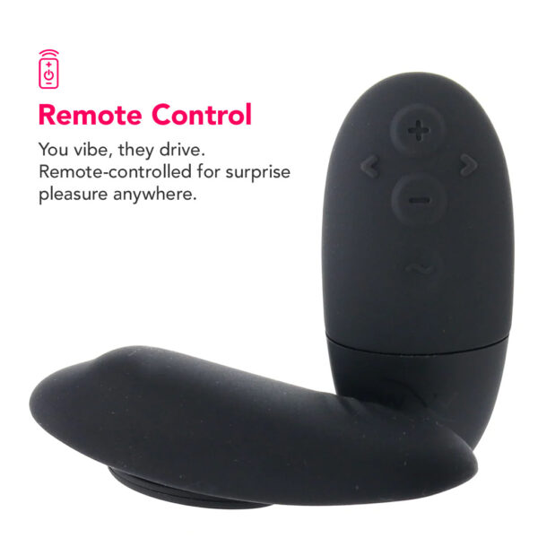 We-Vibe Moxie+ Wearable Clitoral Vibe in Satin Black