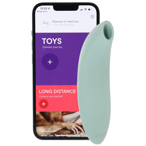 We-Vibe Melt 2 Pleasure Air Clitoral Stimulator in Sage