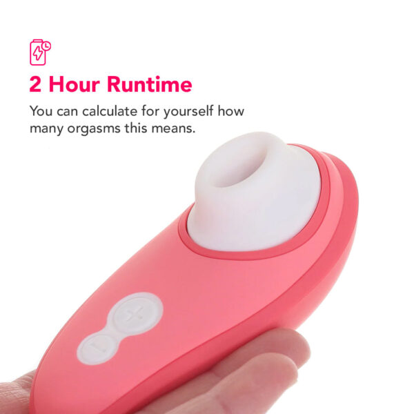 Womanizer Liberty 2 Clitoral Stimulator in Vibrant Rose