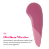 Womanizer UltraWave Lay-On Vibe in Dusty Pink