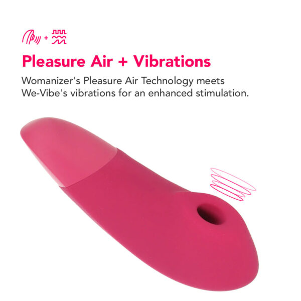Womanizer Enhance Pleasure Air Vibe in Pink