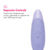 Womanizer Enhance Pleasure Air Vibe in Lilac