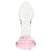 ZZBRT-764380_1 Juicy Glass Glowing Rose Bud Plug