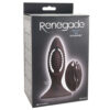 Renegade V2 Remote Anal Plug in Black