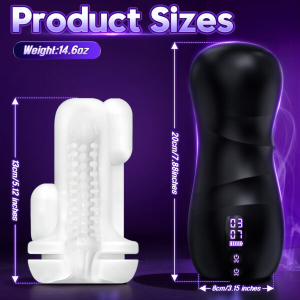 主图7 Dual Motor Automatic Male Masturbator with 100 Custom Play Modes