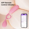 副图1 App Remote Control Vibrating Bullet Vibrator Anal Plug for Couples