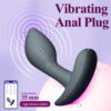 副图1 vibrating anal plug APP Remote Control Prostate Massager Vibrating Butt Plug Anal Plug