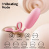 副图2 App Remote Control Vibrating Bullet Vibrator Anal Plug for Couples