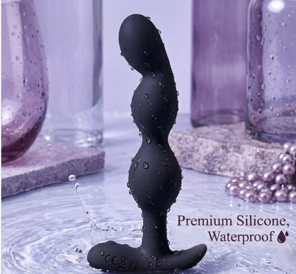 副图4 App Remote Control Vibrating Gradual Anal Beads Butt Plug